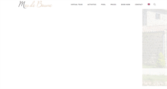 Desktop Screenshot of mas-de-baume.com